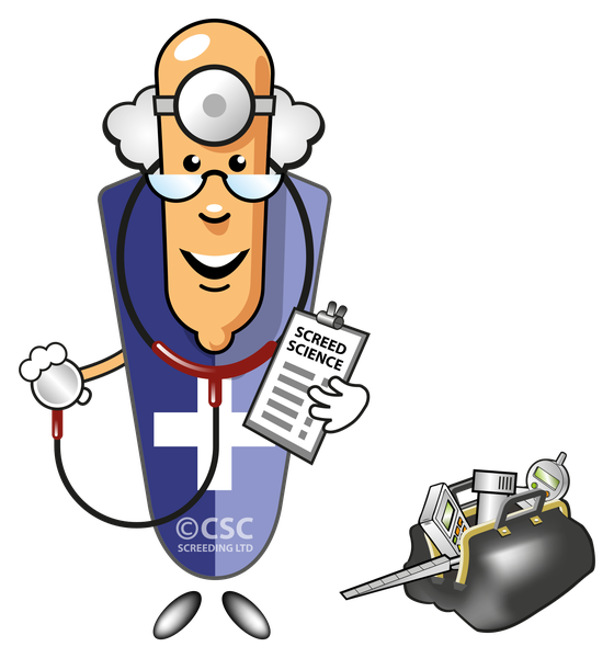 The Screed Doctor character