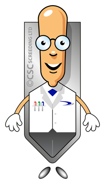 The Screed Scientist character